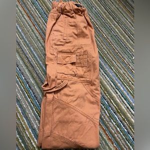Light wash cargo pants wore once!!